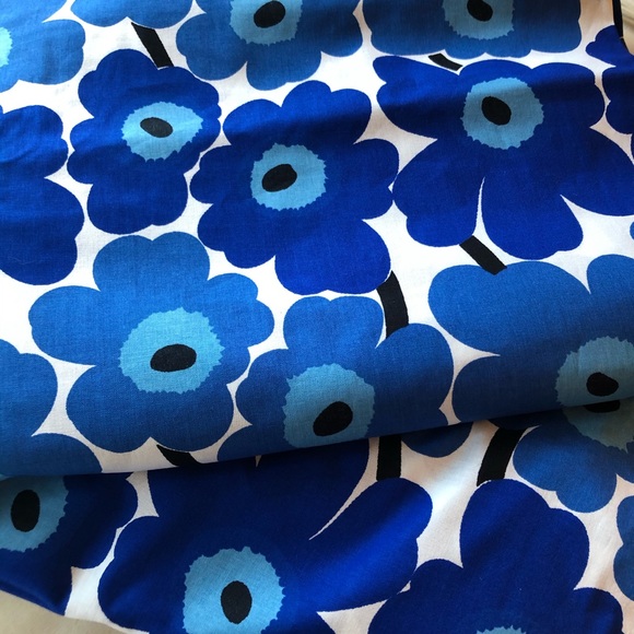 Marimekko Office 6 Yards One Piece Marimekko Unikko Blue Fabric Poshmark